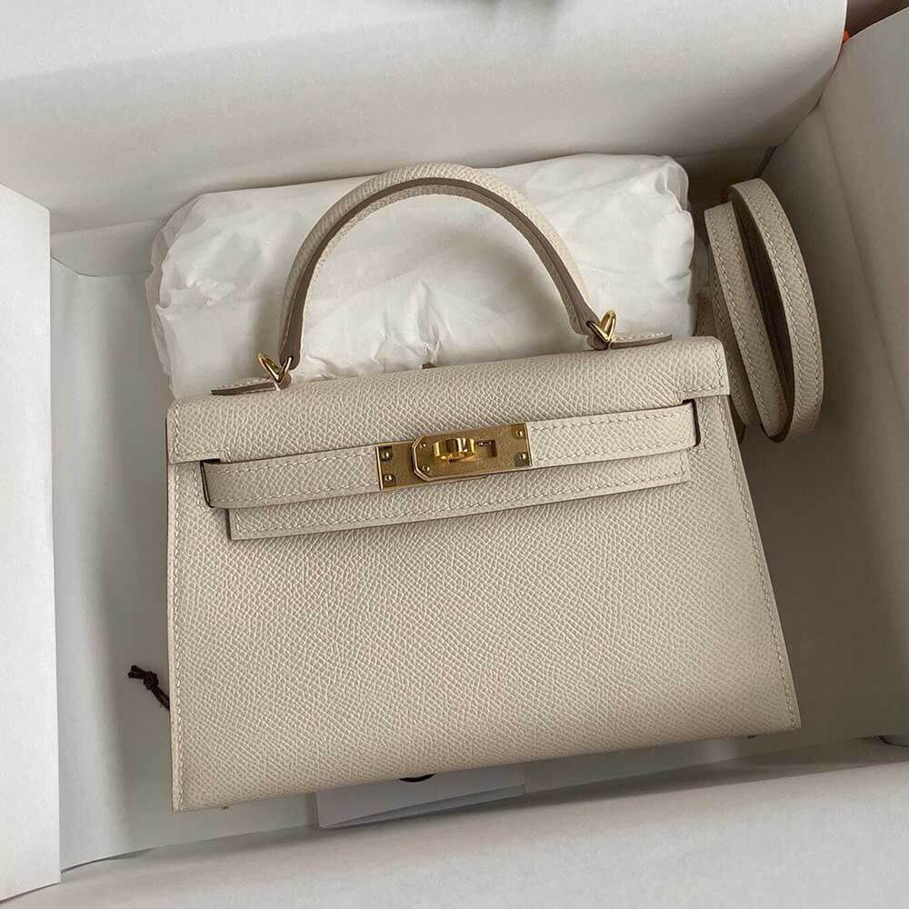 Hermes Kelly Mini Epsom Nata