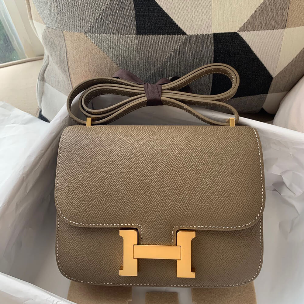 HERMES Epsom Constance 18 Etoupe