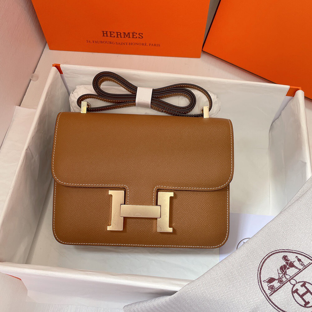 HERMES Epsom Constance 18 Gold