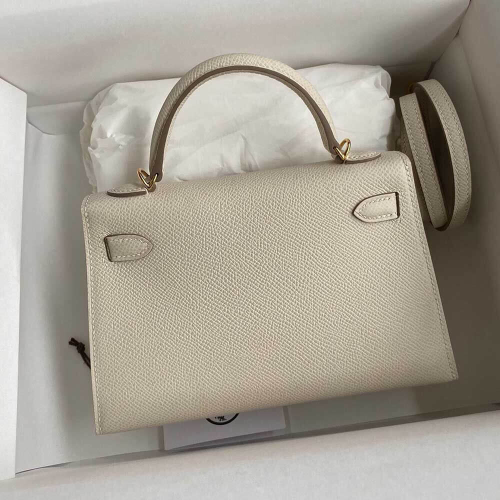 Hermes Kelly Mini Epsom Nata