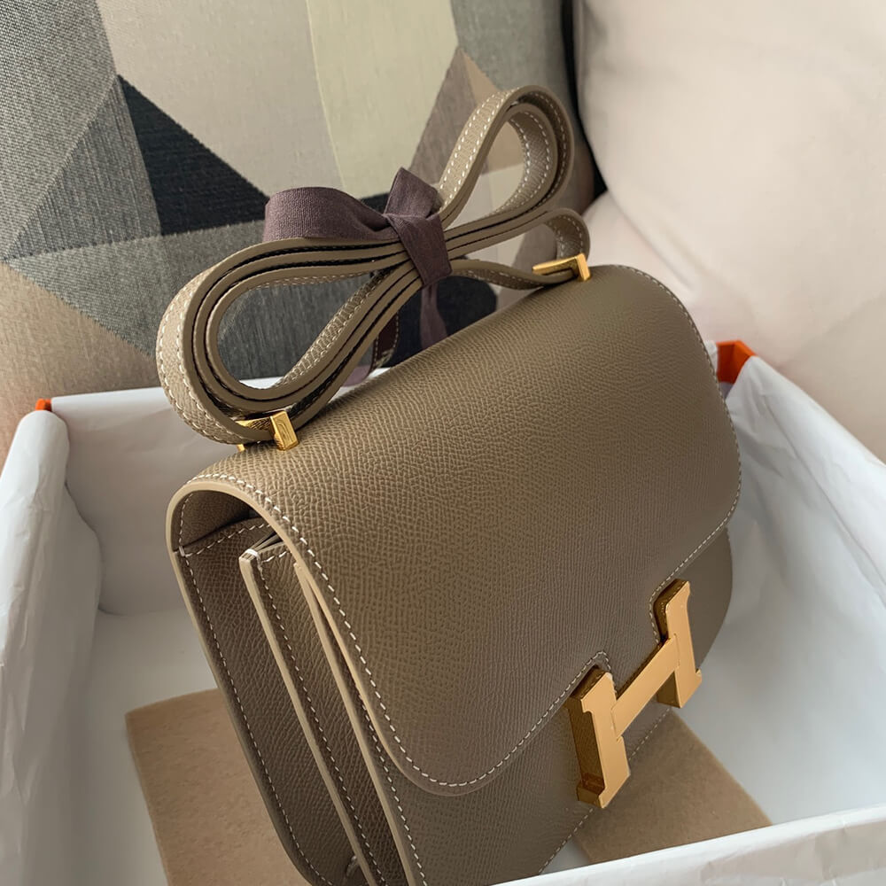 HERMES Epsom Constance 18 Etoupe