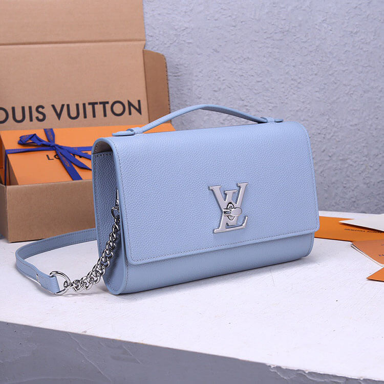 LV Lockme Clutch Purse