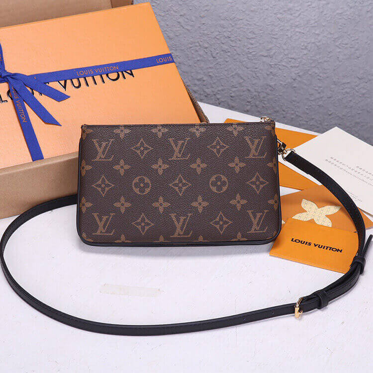 LV Double Zip Pochette