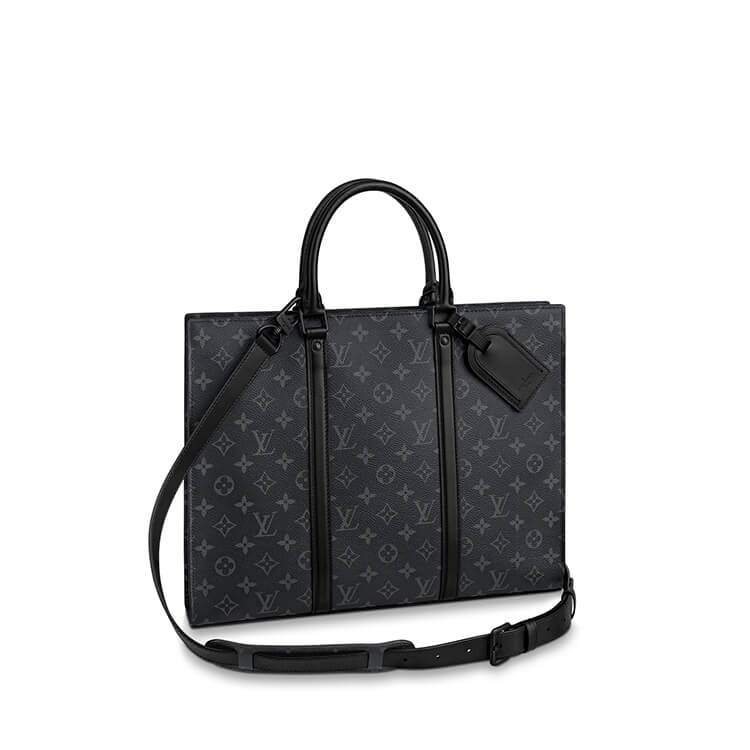 LV Sac Plat Horizontal Zippe