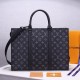 LV Sac Plat Horizontal Zippe