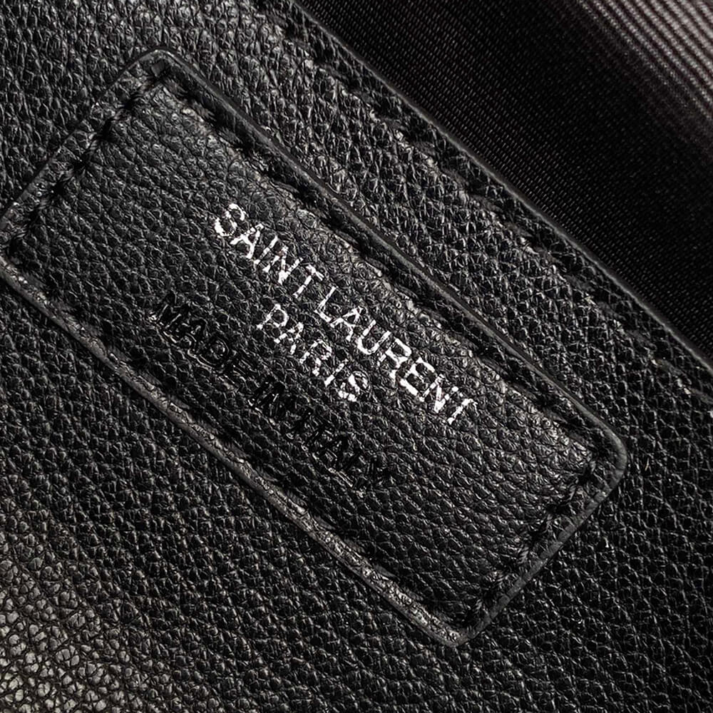 Saint Laurent College quilted-leather satchel bag