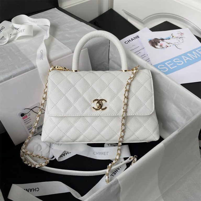 CHANEL Coco Handle Bag Small