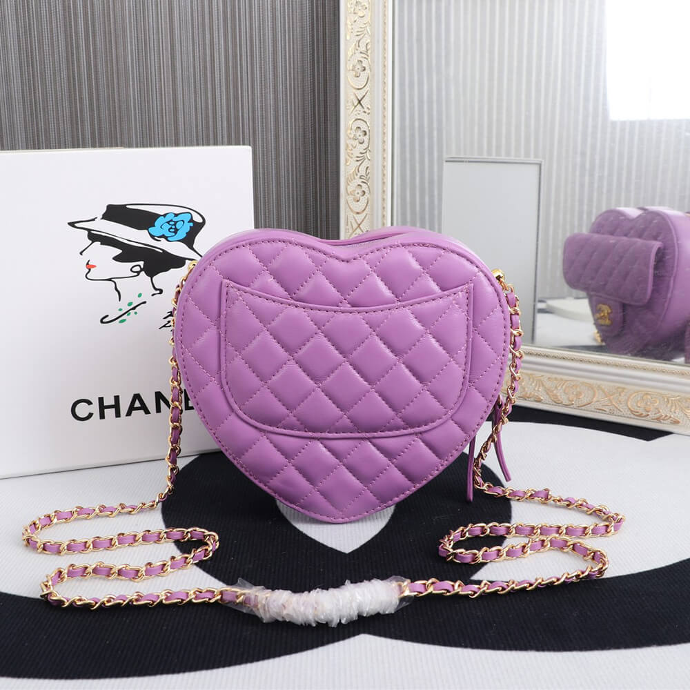 Chanel 22s Heart Bag