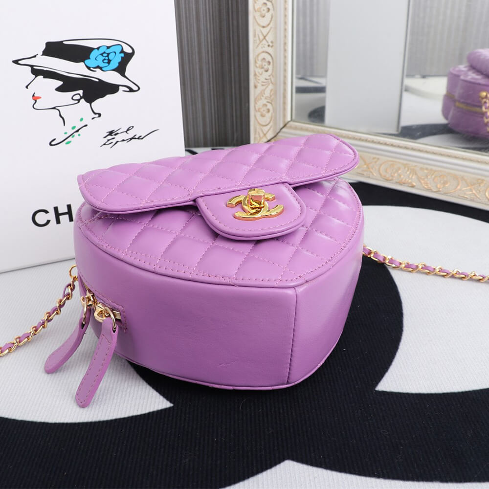 Chanel 22s Heart Bag