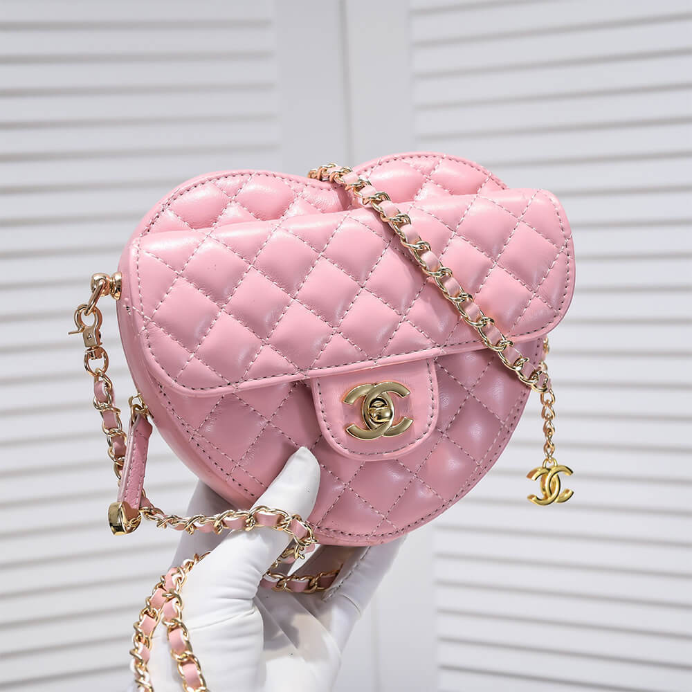 Chanel 22s Heart Bag