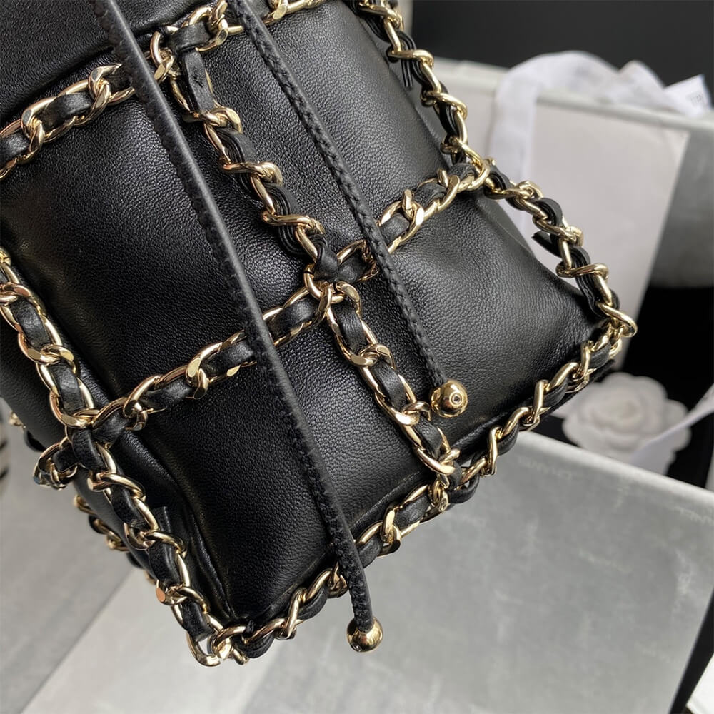 CHANEL Small Drawstring Bag