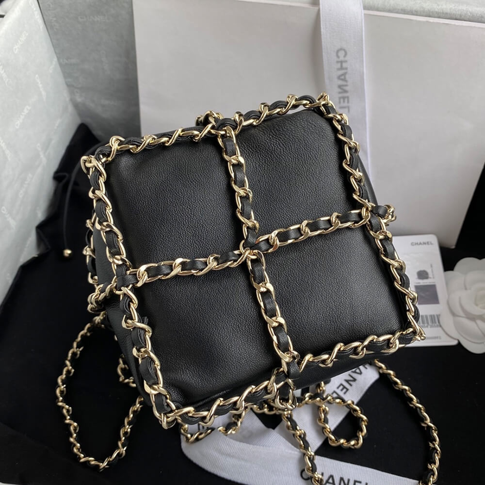 CHANEL Small Drawstring Bag