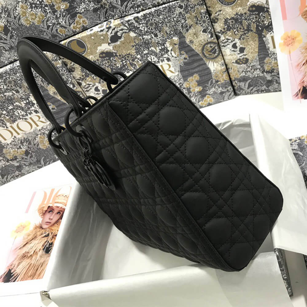 DIOR LARGE LADY DIOR BAG