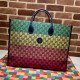 GG Multicolour large tote bag