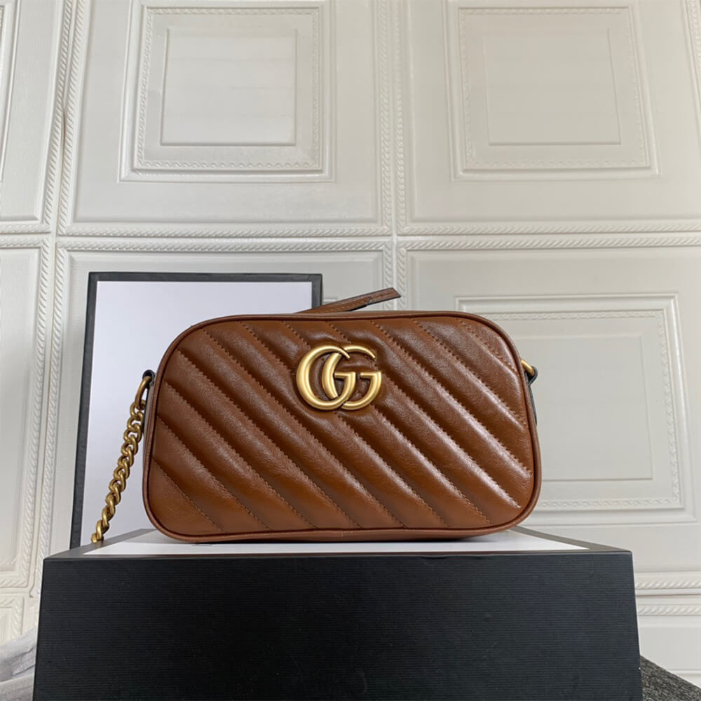 GG Marmont small matelasse shoulder bag