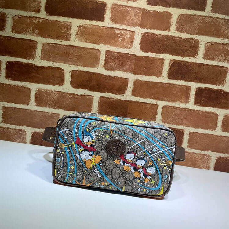 Disney x Gucci Donald Duck Print Belt Bag