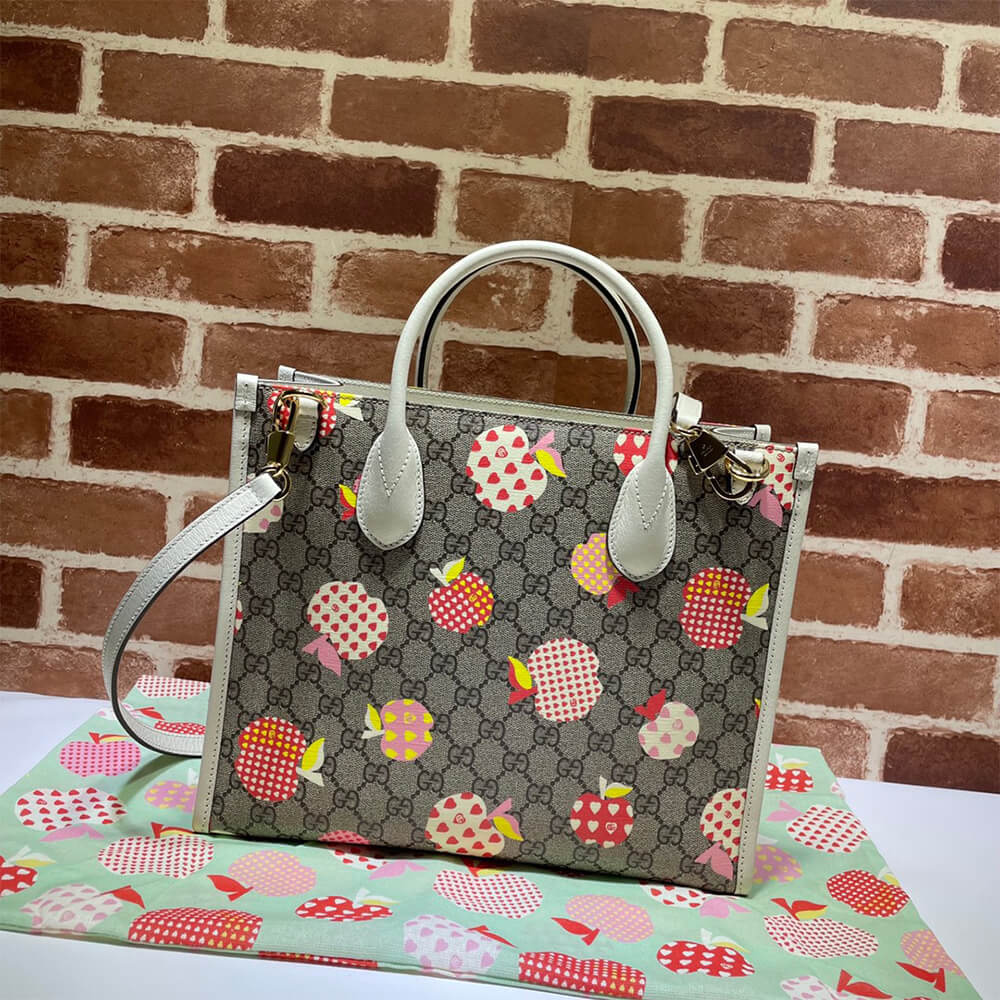 GG Multicolour small tote bag