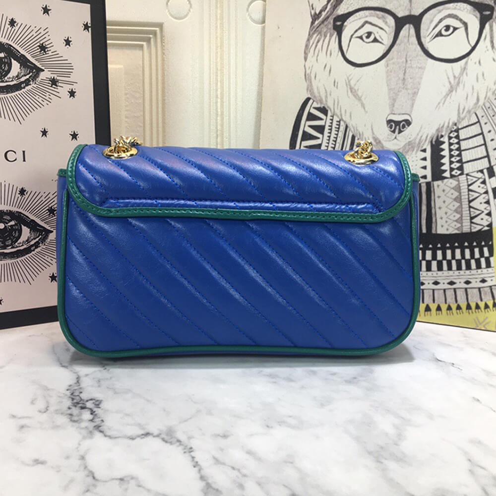 GG Marmont small matelasse shoulder bag