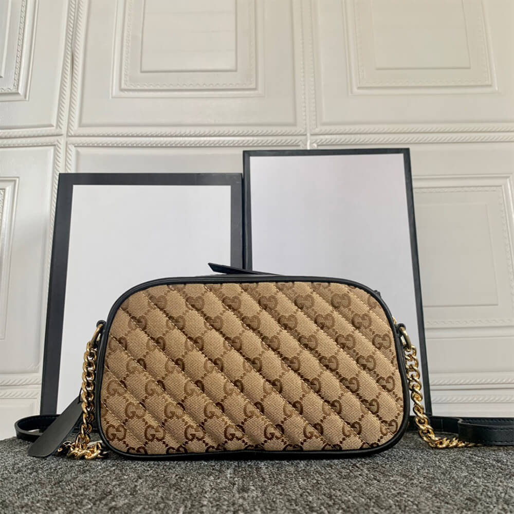 GG Marmont small matelasse shoulder bag