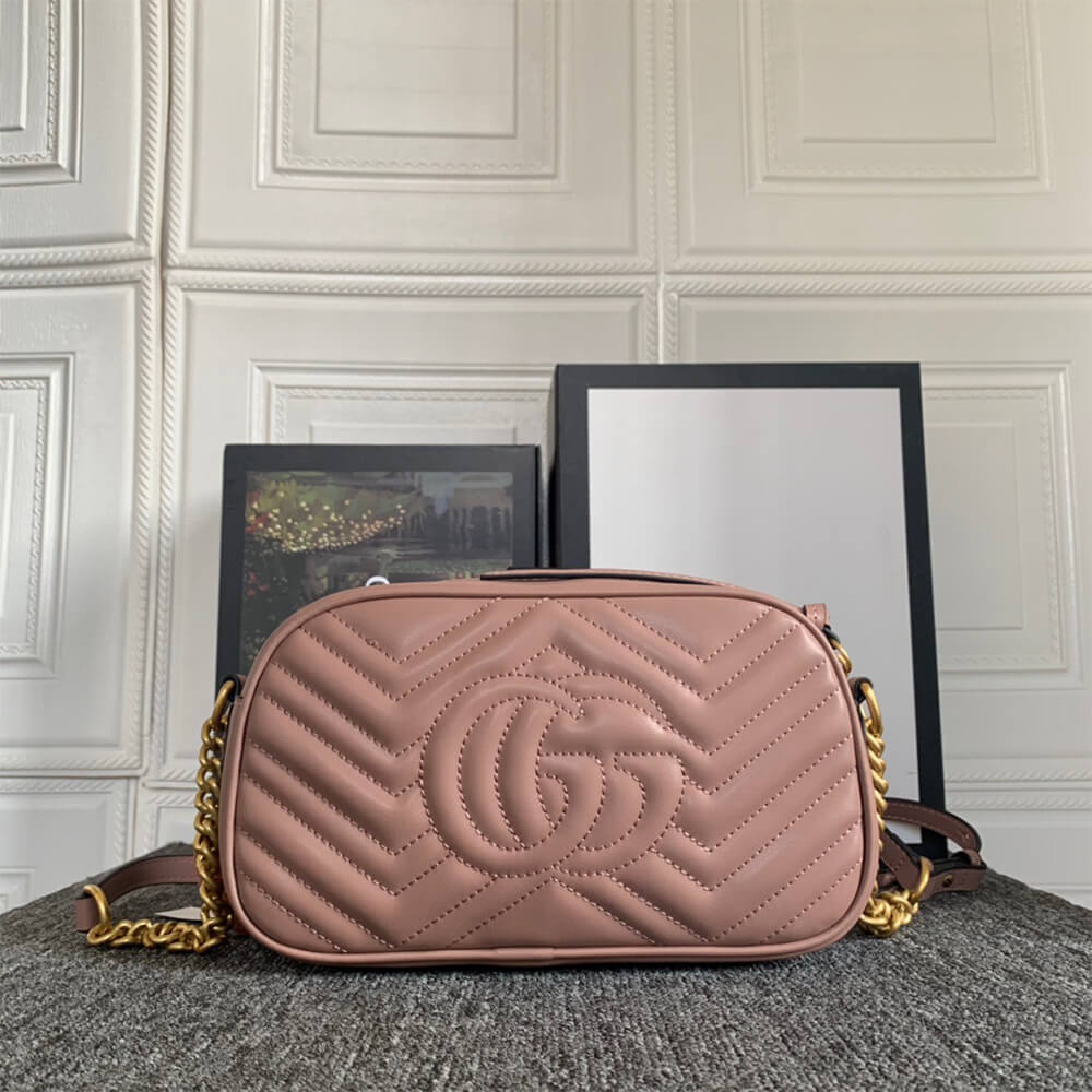 GG Marmont small matelasse shoulder bag