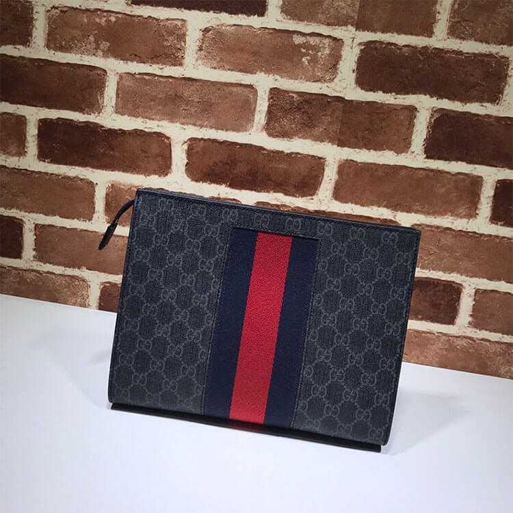 Gucci GG Black Pouch