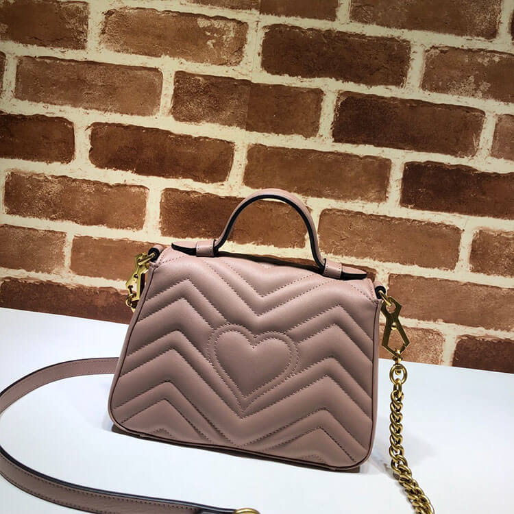 Gucci GG Marmont Mini Top Handle Bag