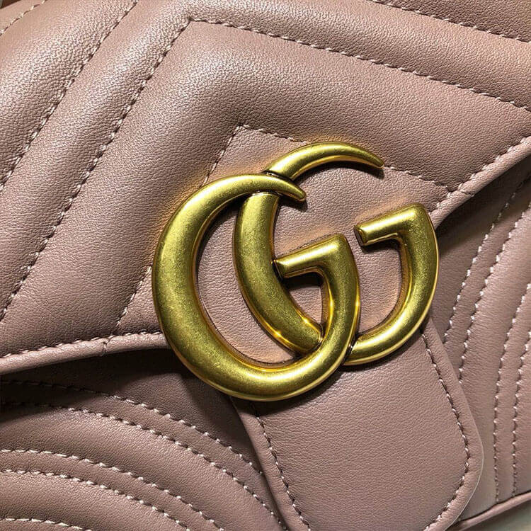 Gucci GG Marmont Mini Top Handle Bag